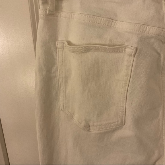 Elizabeth and James off White Jeans high rise plus size 14 flare leg boot - Picture 6 of 7